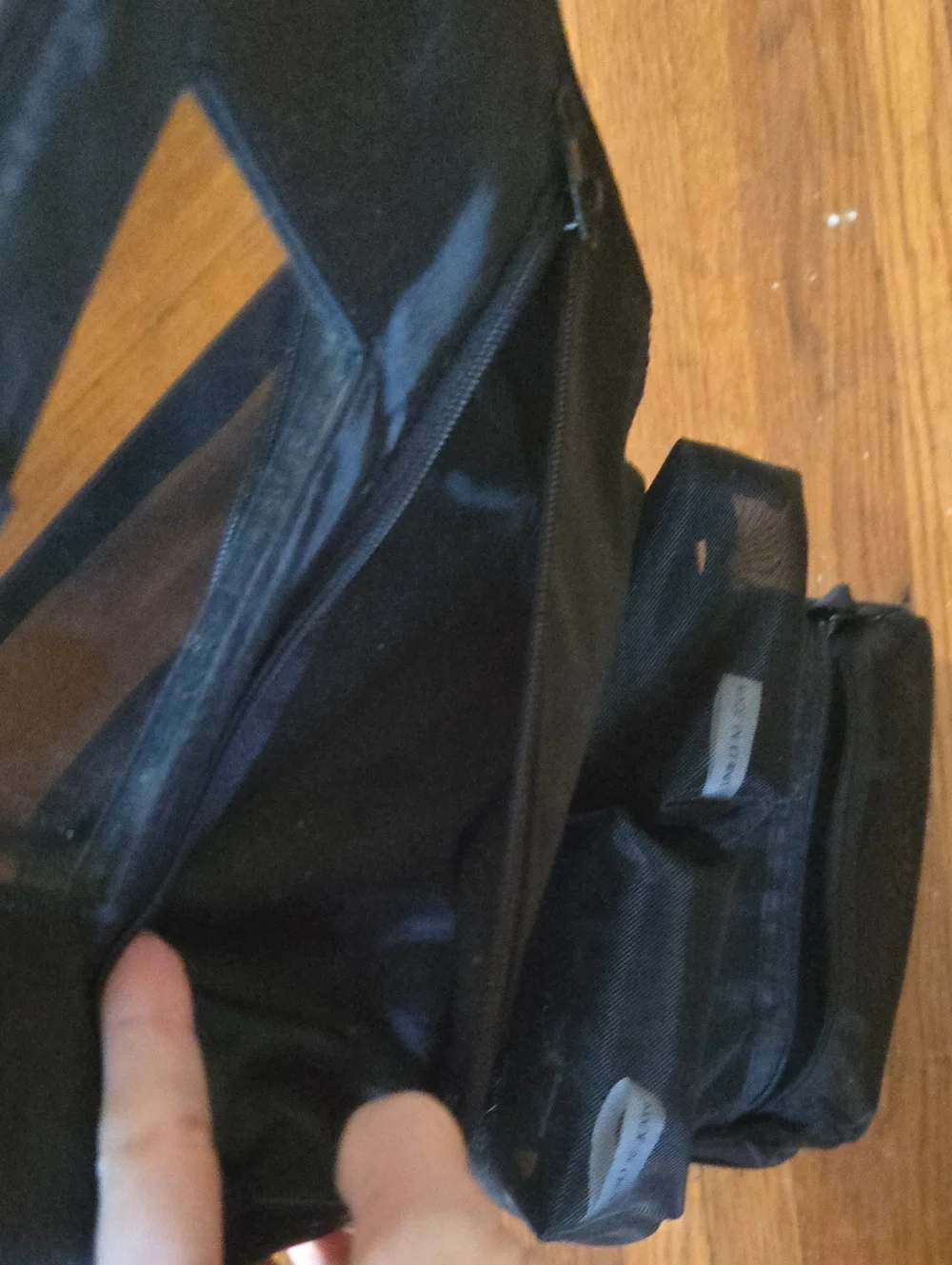 The Body Shop Black Hanging Toiletry Organizer